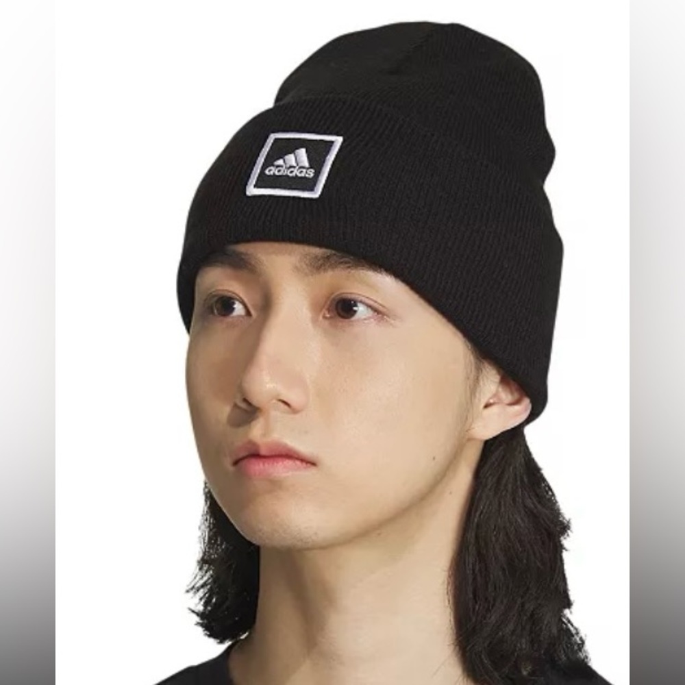 Men's Wide Cuff Folded Knit Beanie